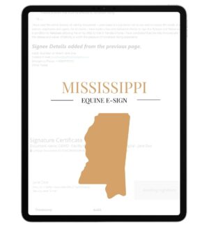 Mississippi Equine E-Sign